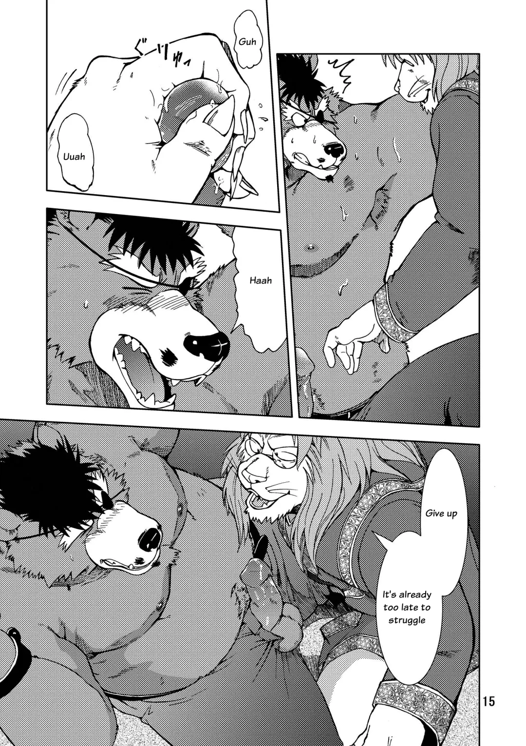 [Kumagaya Shin - Yotaka] Shishi Shibori Fhentai - Page 16