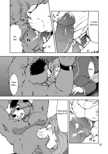 [Kumagaya Shin - Yotaka] Shishi Shibori Fhentai - Page 14