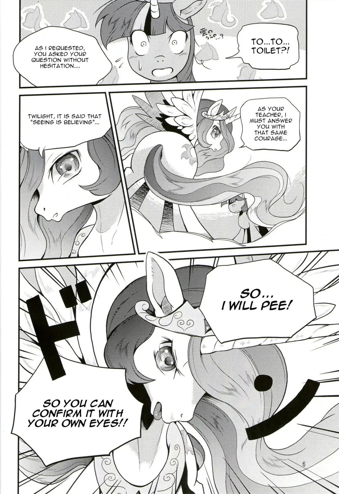 [Colulun] Oshikko wa Maho | Peeing is Magic Fhentai - Page 5