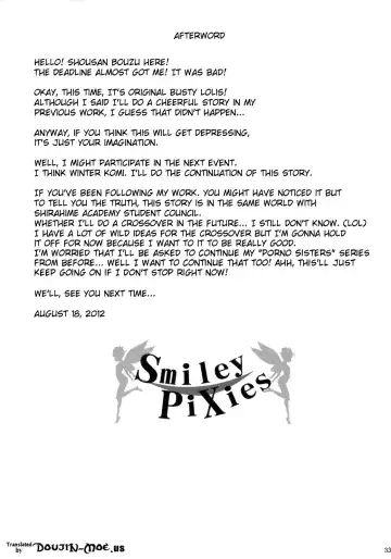 [Shousan Bouzu] Smiley PiXies Fhentai - Page 32