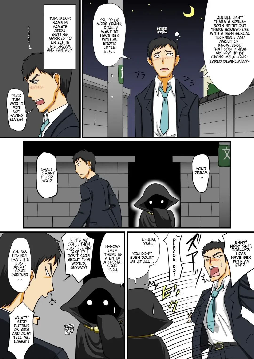 [Nagi Ichi] Tonikaku Ore wa Otokonoko Elf to Ecchi ga Shitainda Fhentai - Page 2