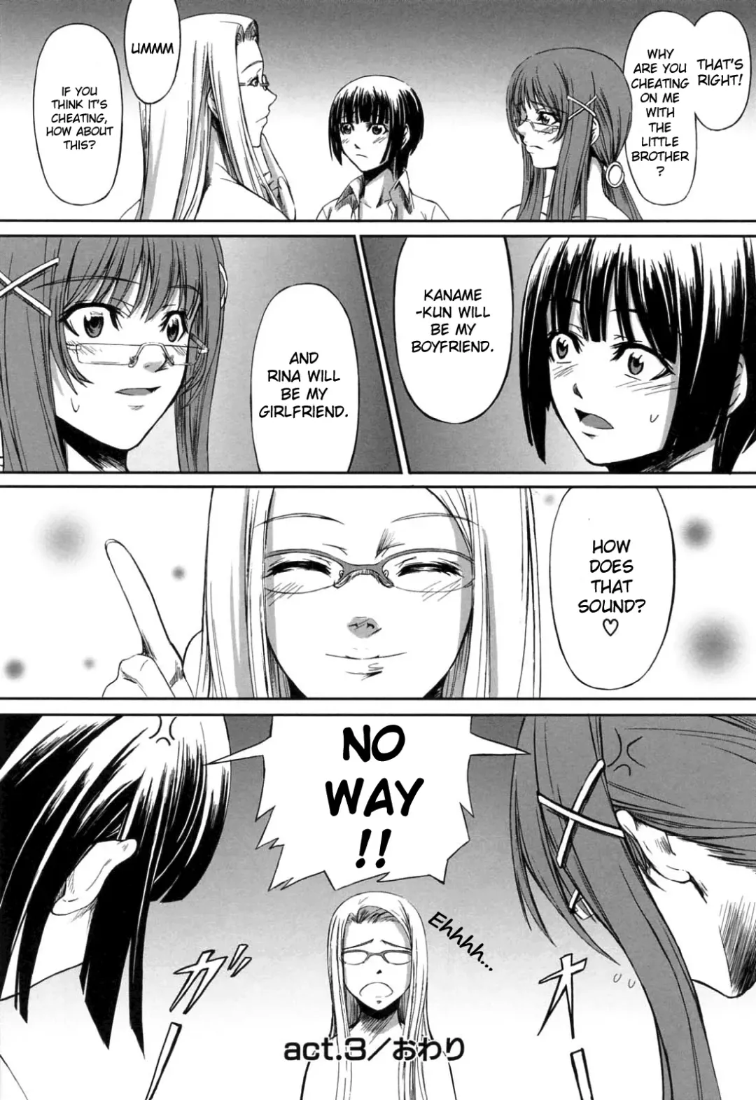 [Nakadera Akira] Double Helix of Her and the Older Sister (uncensored) Fhentai - Page 89