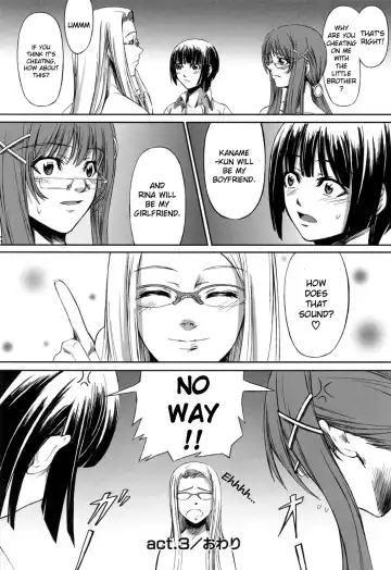 [Nakadera Akira] Double Helix of Her and the Older Sister (uncensored) Fhentai - Page 89