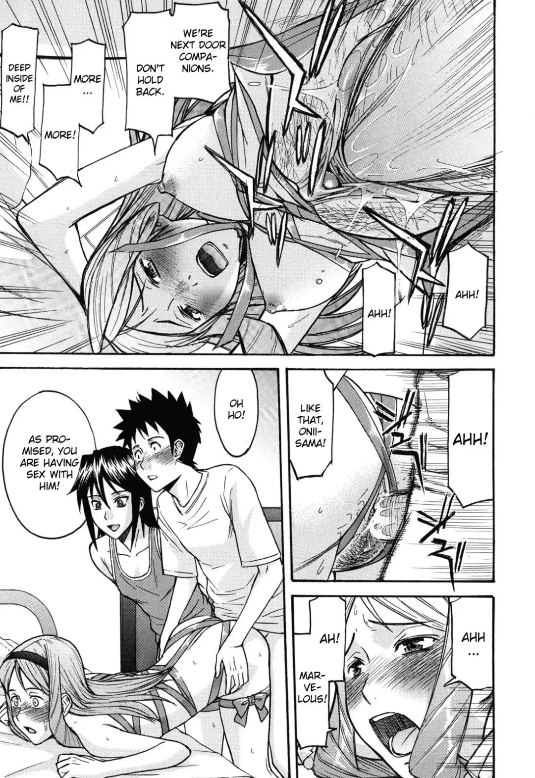 [Inomaru] Otonari 3 | The 3 Who Live Next Door (decensored) Fhentai - Page 7