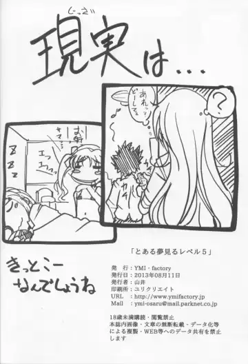 [Yamai] Toaru Yumemiru Level 5 Fhentai - Page 21