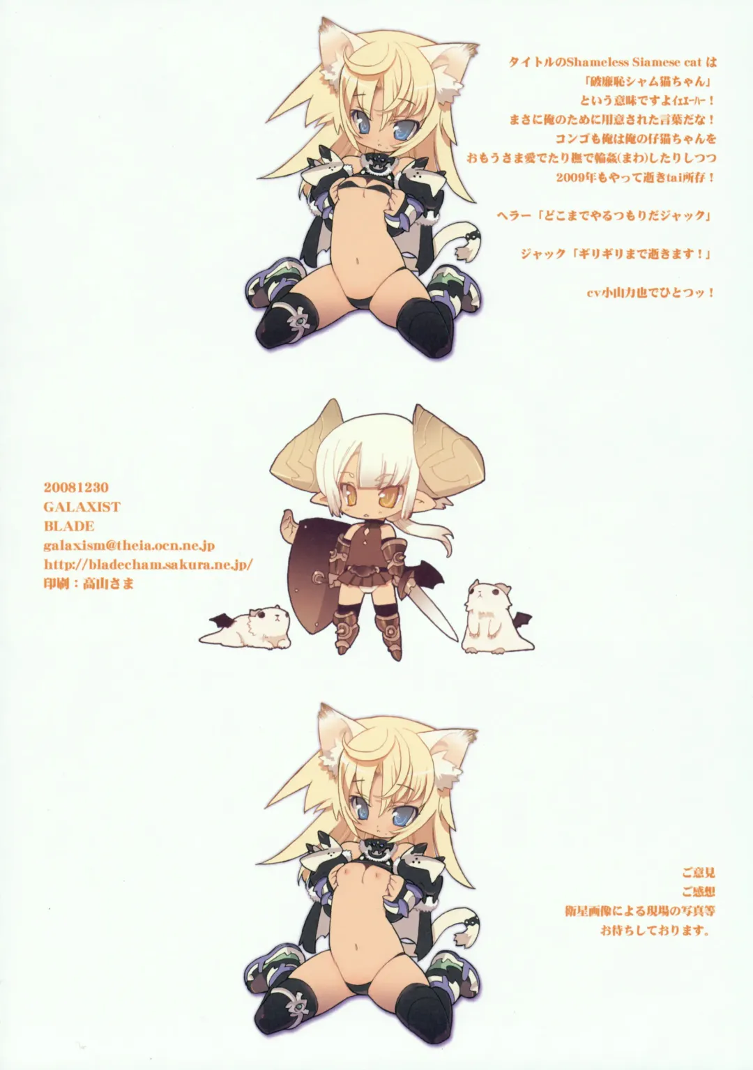 [Blade] Shameless Siamese cat Fhentai - Page 14
