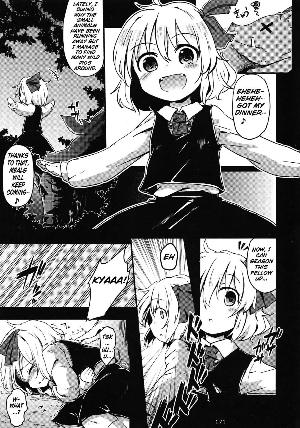 [Tec] Rumia vs Pig Fhentai - Page 1