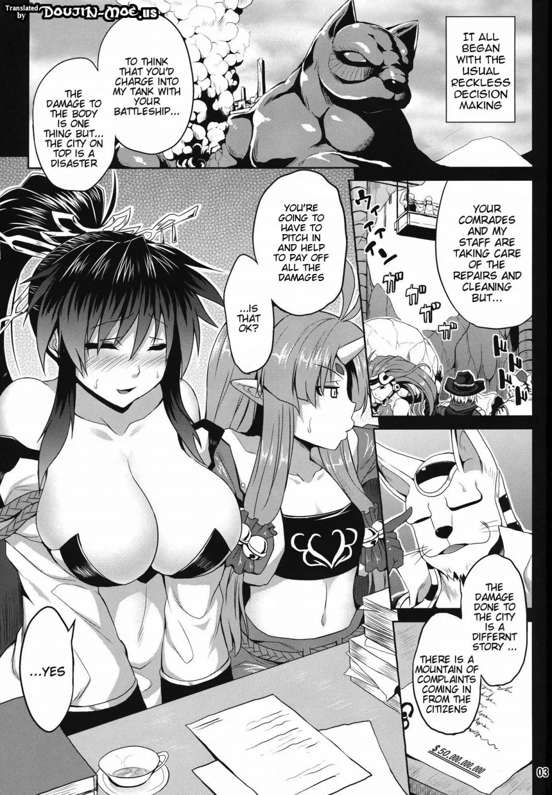 [Somejima] Juuyoku no Frontier | The Frontier of Animal Lust Fhentai - Page 2