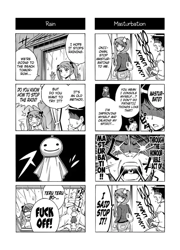 [Aka P] Hentai Aniki no Saitei Manga "Oni -> Imo" | Terrible Manga of my Perverted Brother Fhentai - Page 14