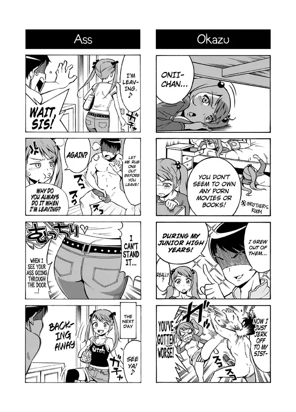 [Aka P] Hentai Aniki no Saitei Manga "Oni -> Imo" | Terrible Manga of my Perverted Brother Fhentai - Page 5