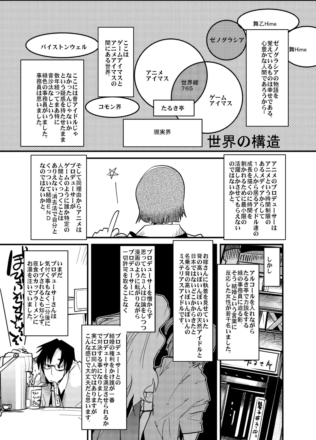 [Uchi-uchi Keyaki] iM@S Otona-bu Fhentai - Page 4