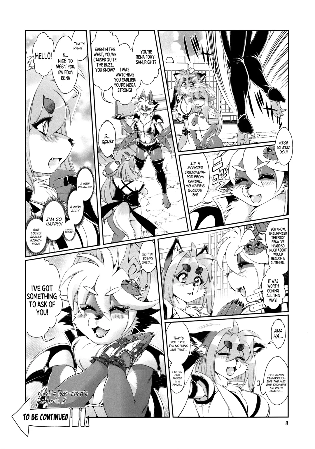 [Amakuchi] Mahou no Juujin Foxy Rena 5 Digest Fhentai - Page 9