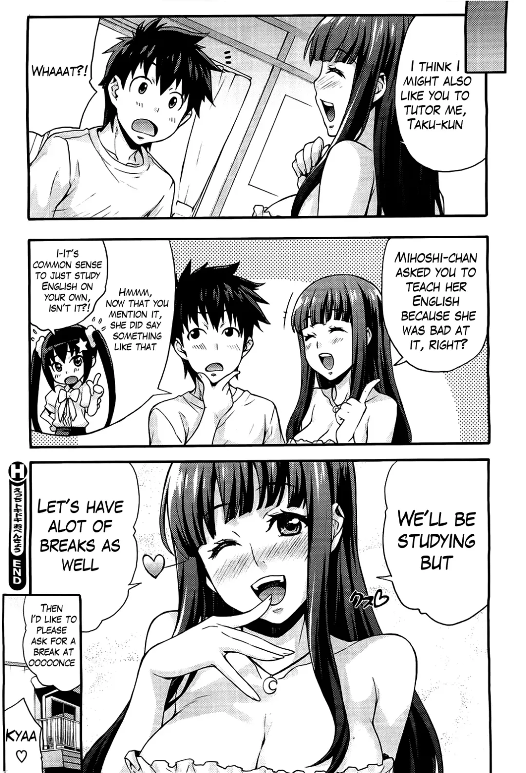[Takurou] Ecchi Tokidoki Obenkyou | The Sexy, Heart-Pounding Study Fhentai - Page 41