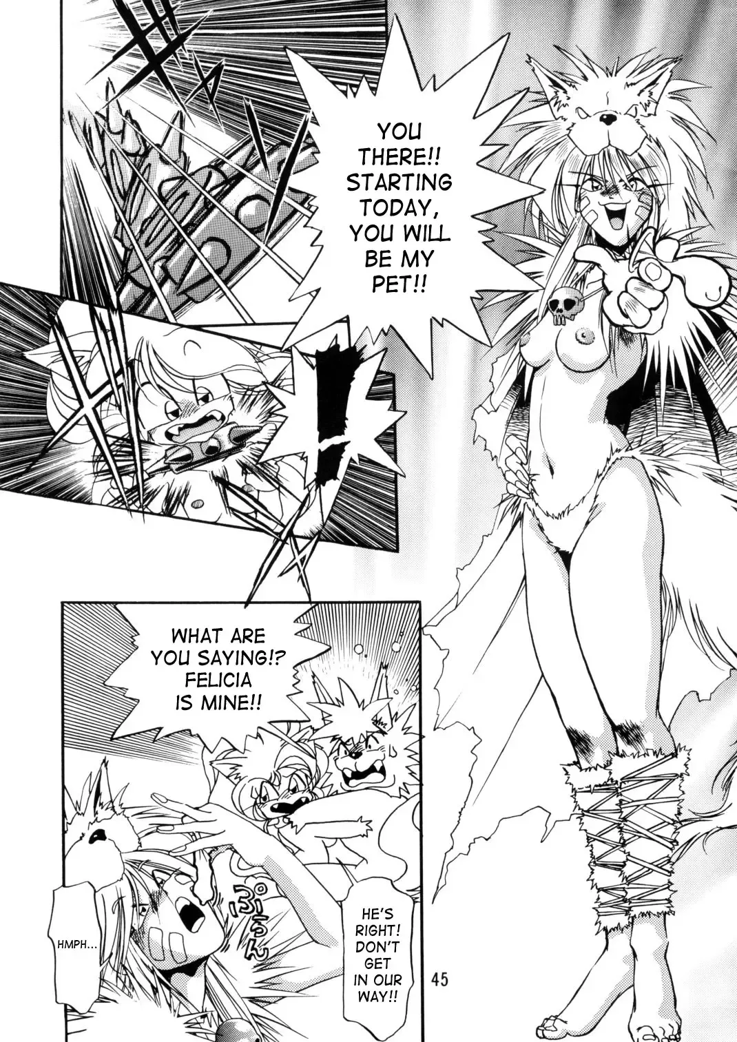 [Kinsan - Manabe Jouji - Ootori Ryuuji] Kyouetsu Shigoku Juujin H | Very Delightful Beast Girls H Fhentai - Page 45