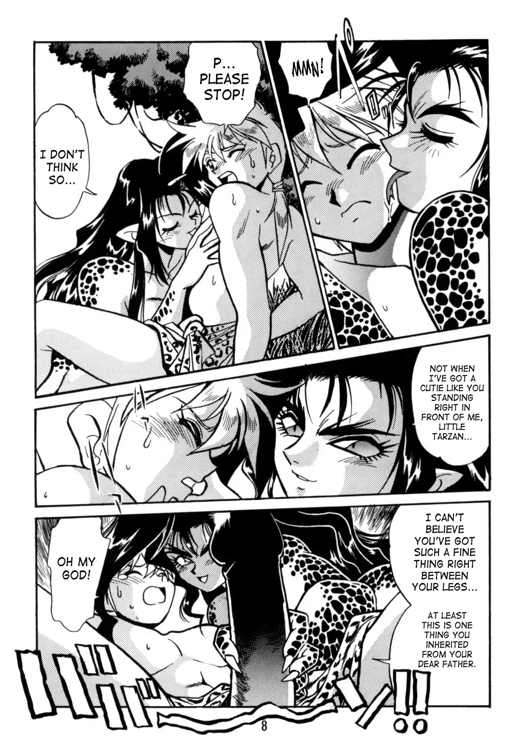 [Kinsan - Manabe Jouji - Ootori Ryuuji] Kyouetsu Shigoku Juujin H | Very Delightful Beast Girls H Fhentai - Page 8