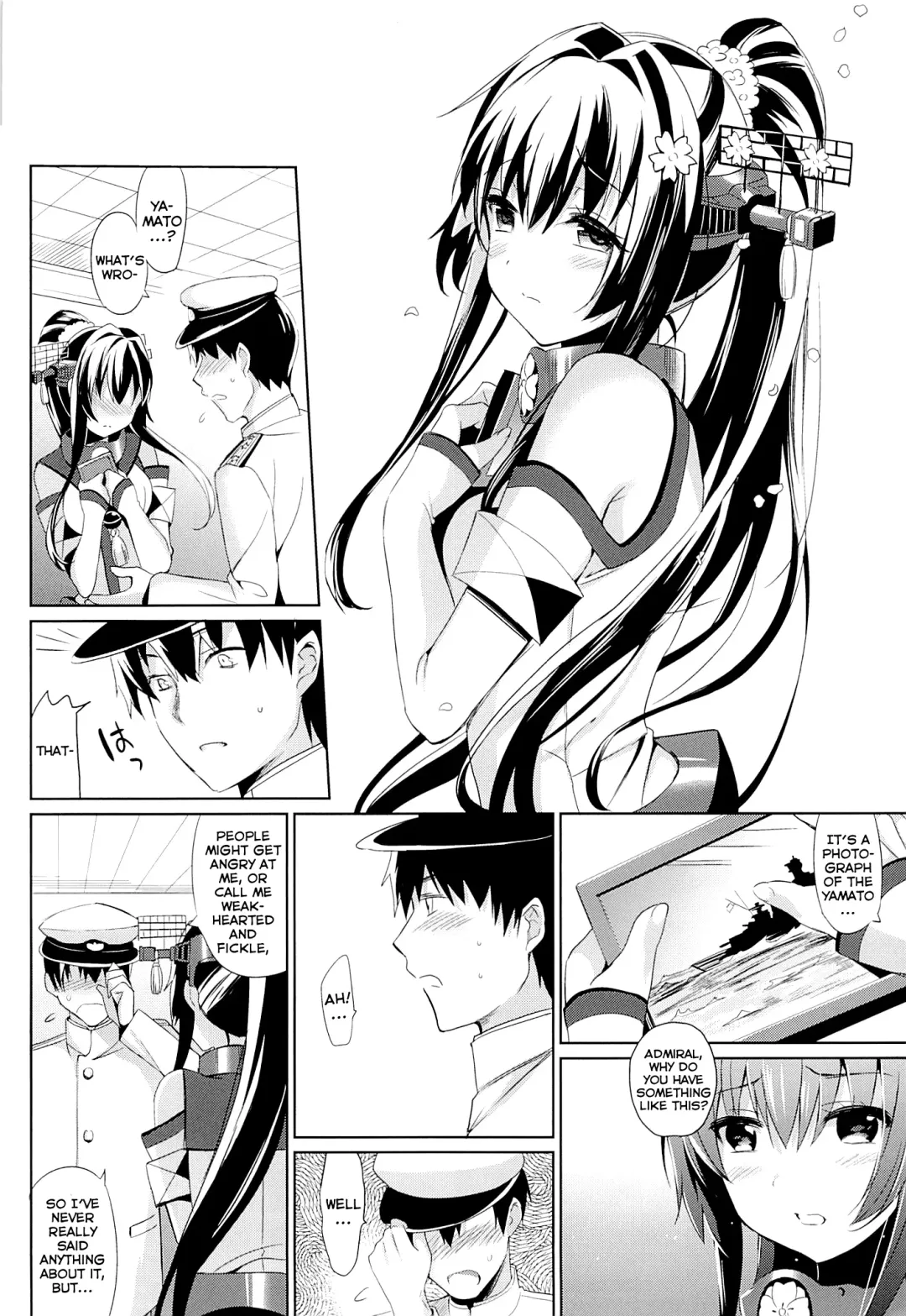 [Saikawa Yusa] Yamato wa Anata to Koi Shitai | Yamato Wants to Love You, Admiral Fhentai - Page 5