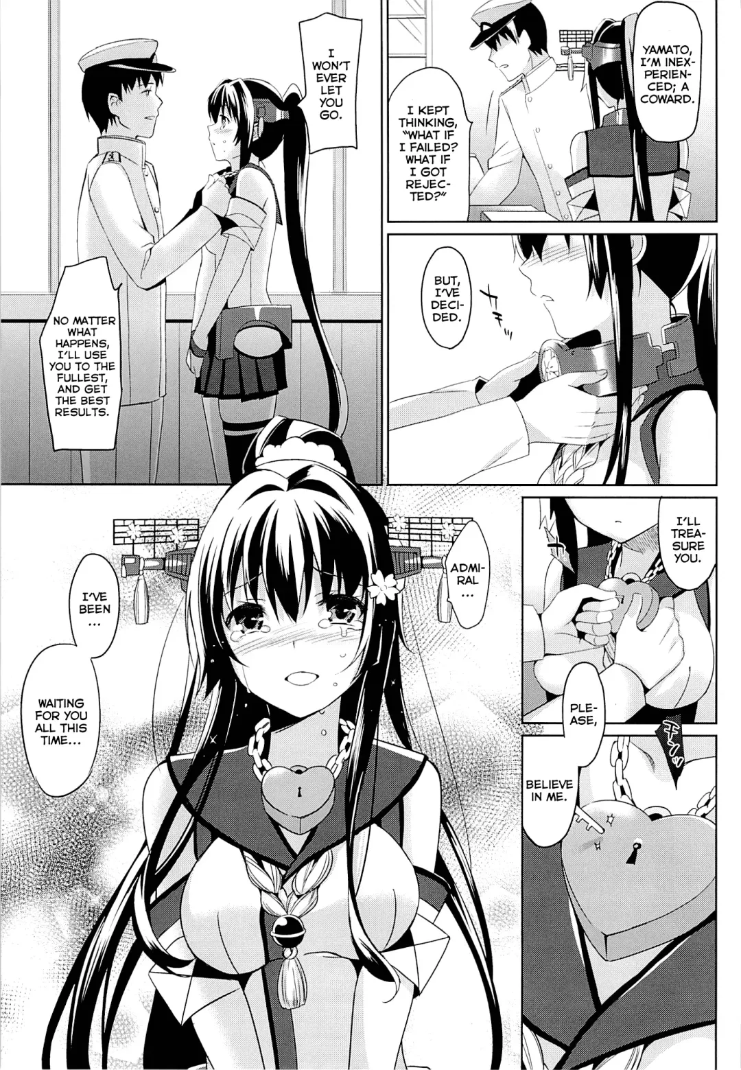 [Saikawa Yusa] Yamato wa Anata to Koi Shitai | Yamato Wants to Love You, Admiral Fhentai - Page 8