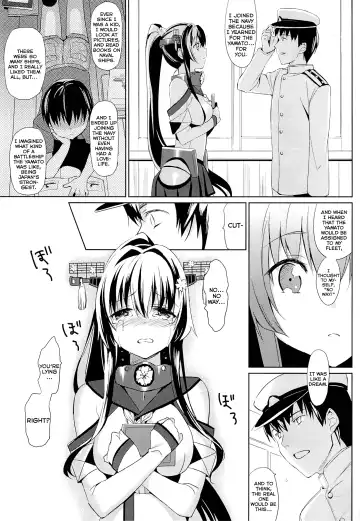 [Saikawa Yusa] Yamato wa Anata to Koi Shitai | Yamato Wants to Love You, Admiral Fhentai - Page 6