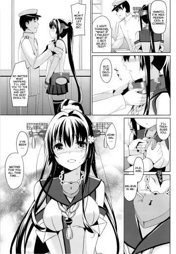 [Saikawa Yusa] Yamato wa Anata to Koi Shitai | Yamato Wants to Love You, Admiral Fhentai - Page 8