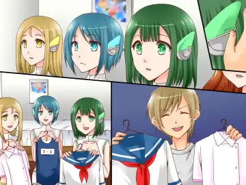 [Asazuki Norito] Seishori Android o Tairyou Gai Shite Mita ~Hitogata Android ga Baibai Sareru Jidai ni Natta node... Fhentai - Page 36