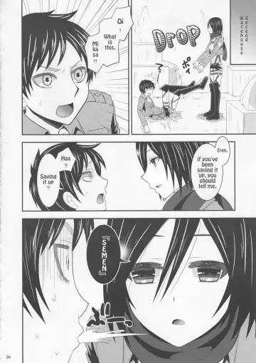 [Uonuma Yuu] Shingeki no Mikasa - attack on Mikasa Fhentai - Page 4