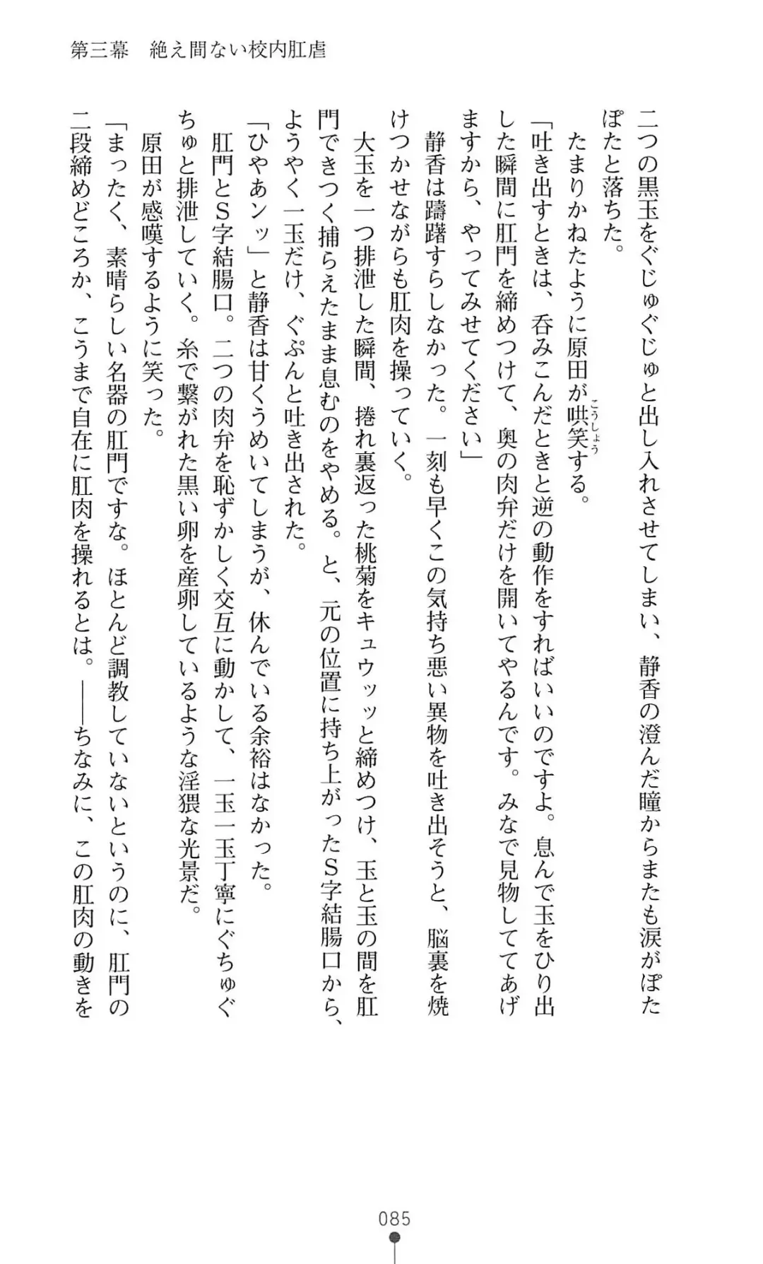 [Mizusaka Saki - Ryuuki Yumi] Reijou Kyoushi -Seikou no Ingoku- Vol.2 Fhentai - Page 85