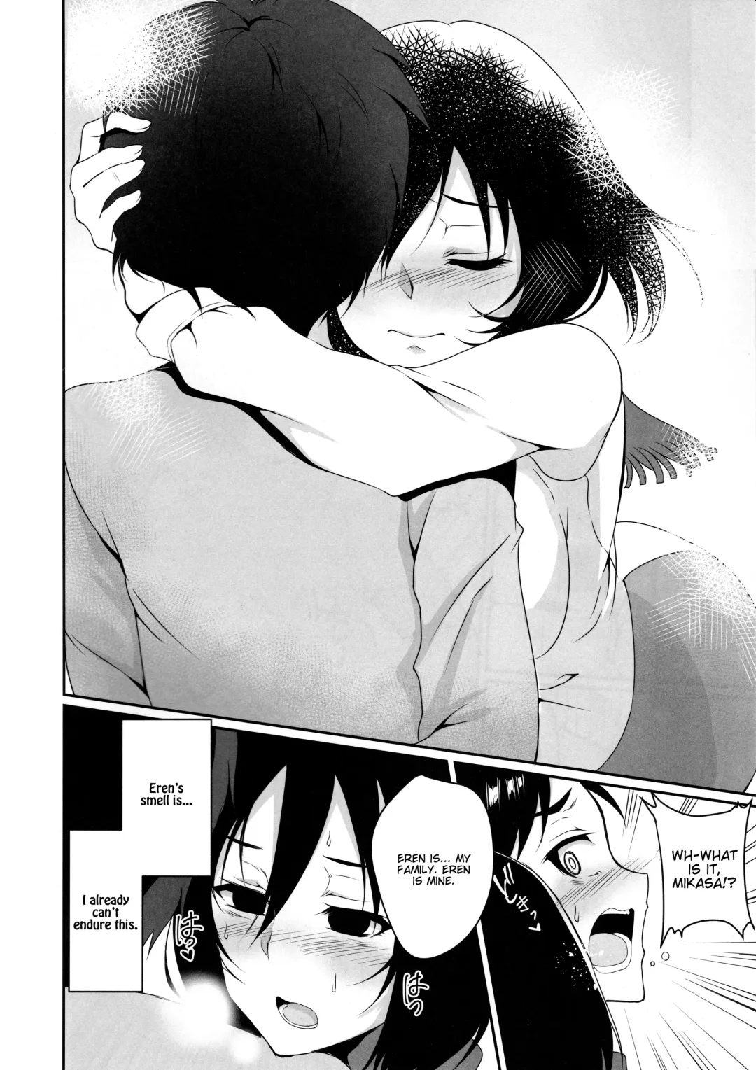 [Pochi.] Eren ga Mikasa ni Osowareru Hon Fhentai - Page 12