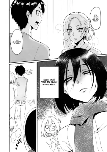 [Pochi.] Eren ga Mikasa ni Osowareru Hon Fhentai - Page 6