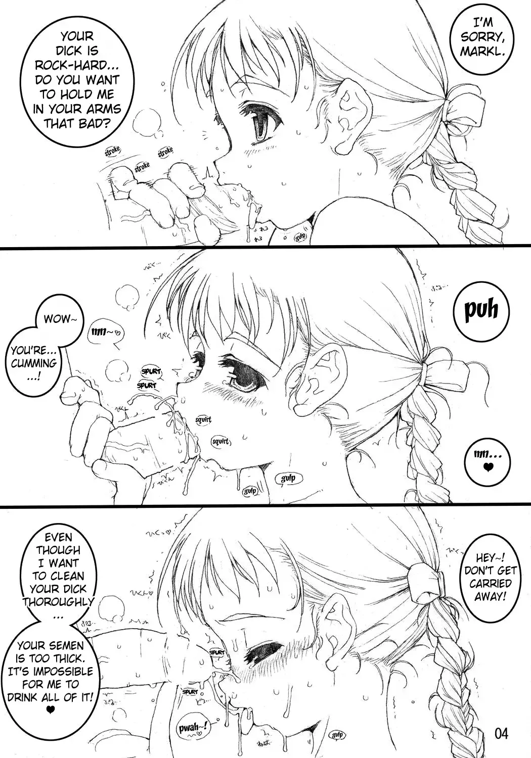 [Tololi] Markl to Sophie no Naisho no Ohanashi | Secret Story of Markl and Sophie Fhentai - Page 4