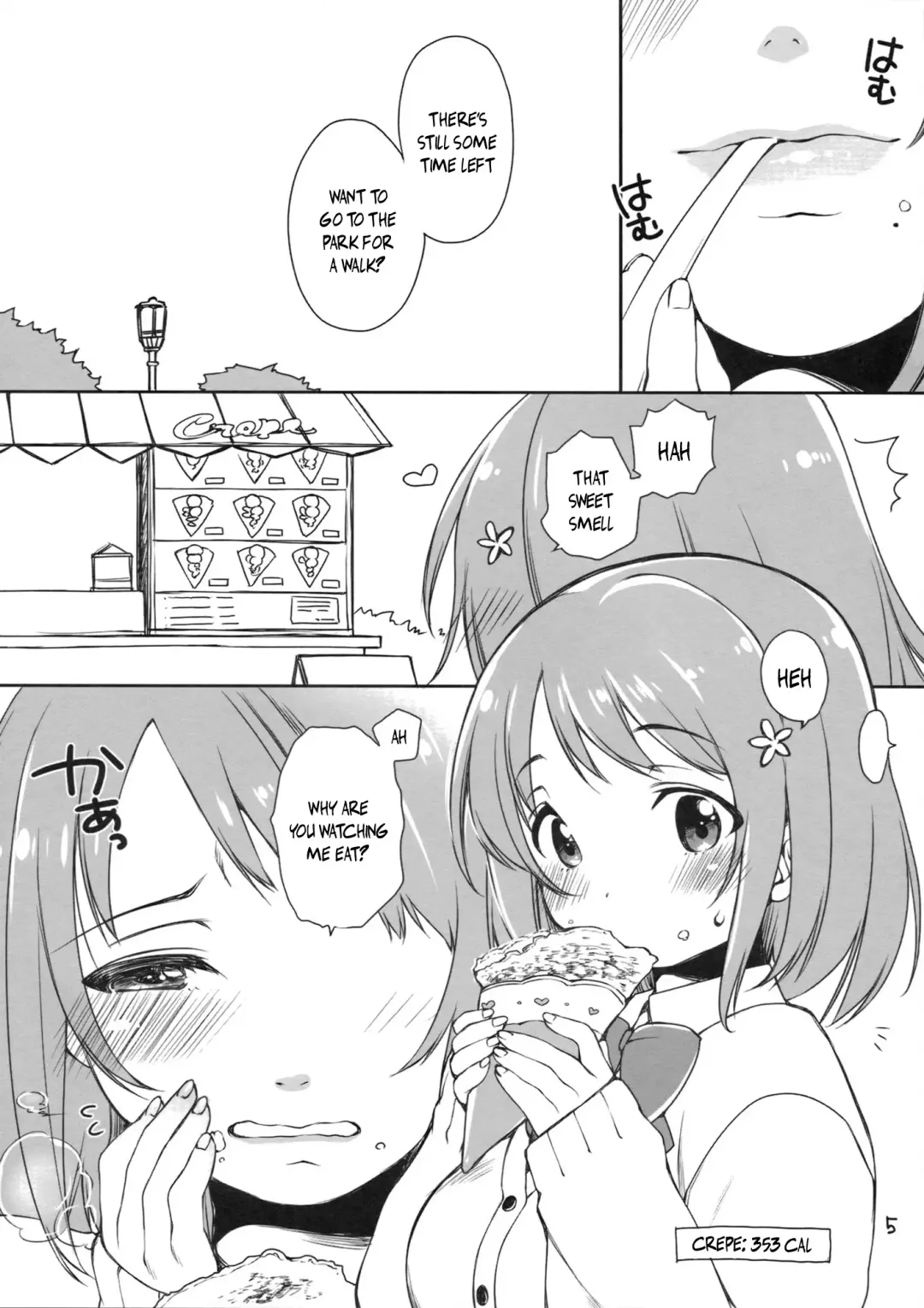 [Sumeragi Kohaku] Mimura Kanako wa Yoku Taberu | Mimura Kanako Eats A Lot Fhentai - Page 4