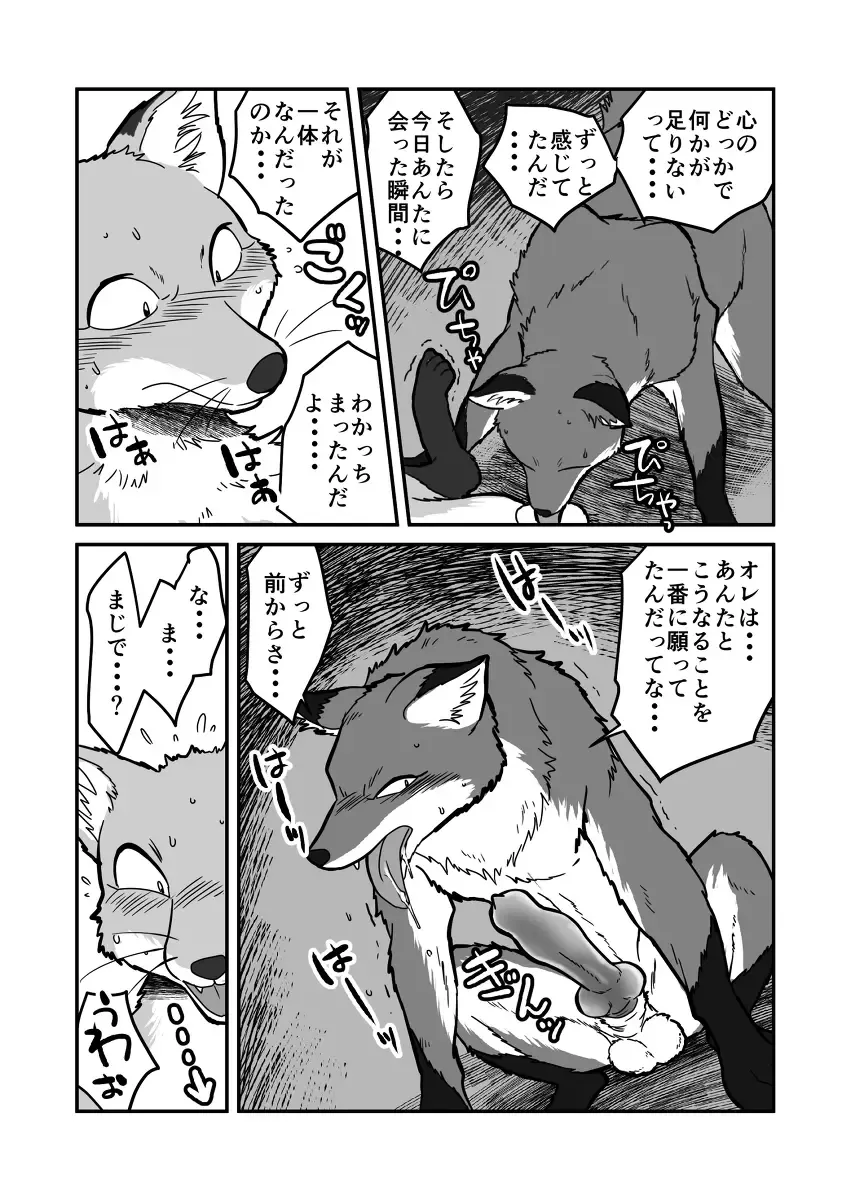 [Maririn] Kitsune × Kitsune Fhentai - Page 13