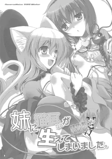 [Yamu] Imouto ni Nekomimi nado ga Haeteshimaimashita. Fhentai - Page 3