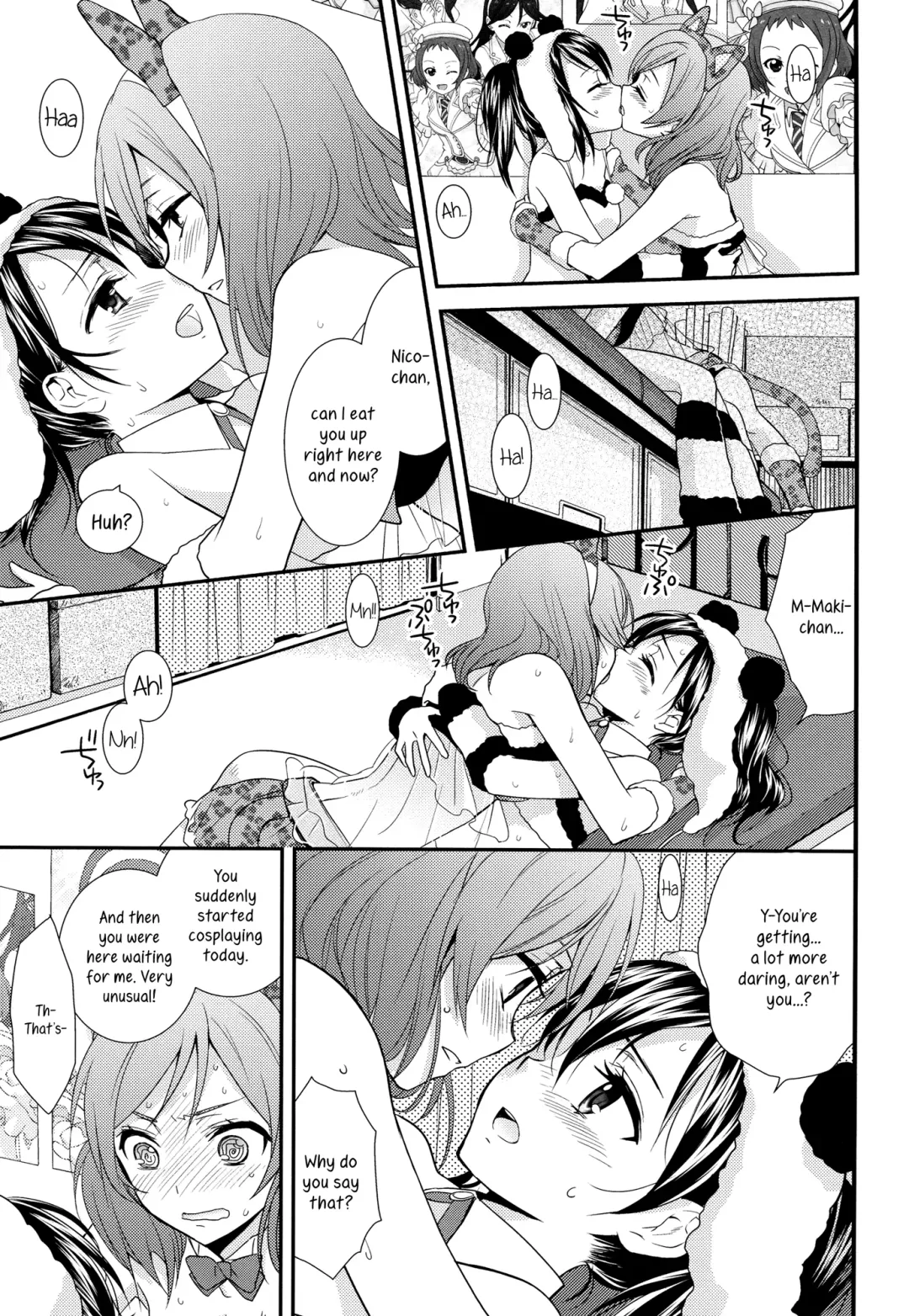 [Ooshima Tomo - Ooshima Towa] NicoMaki! HUG! Fhentai - Page 14