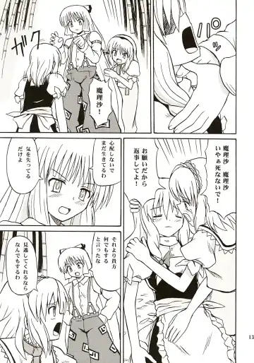 [Takaku Toshihiko] Touhou Youjo Ranbu Fhentai - Page 12