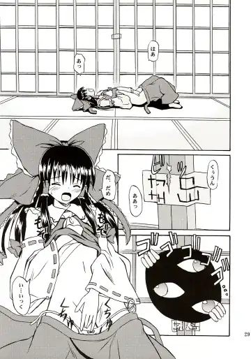 [Takaku Toshihiko] Touhou Youjo Ranbu Fhentai - Page 28