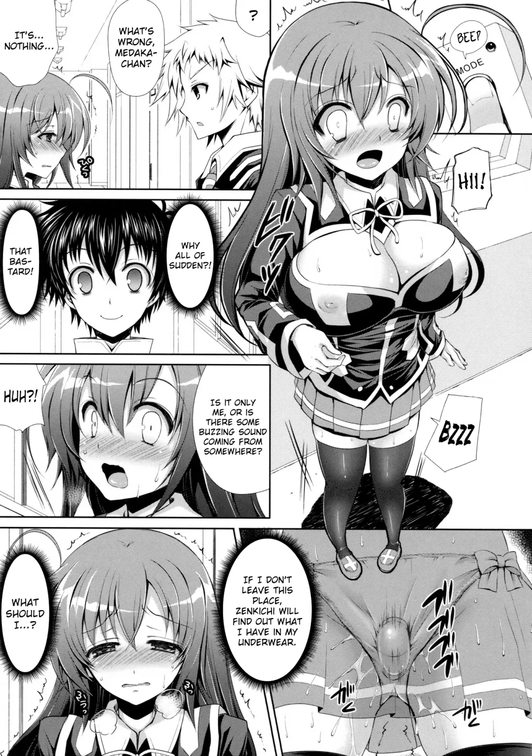 [Crowe] Medaka-chan Sakunyuu 5 ~Kumagawa-kun ni Rotor de Ijirarechau Hon | Kumagawa-chan Teases Medaka-chan With a Vibrator~ Fhentai - Page 10
