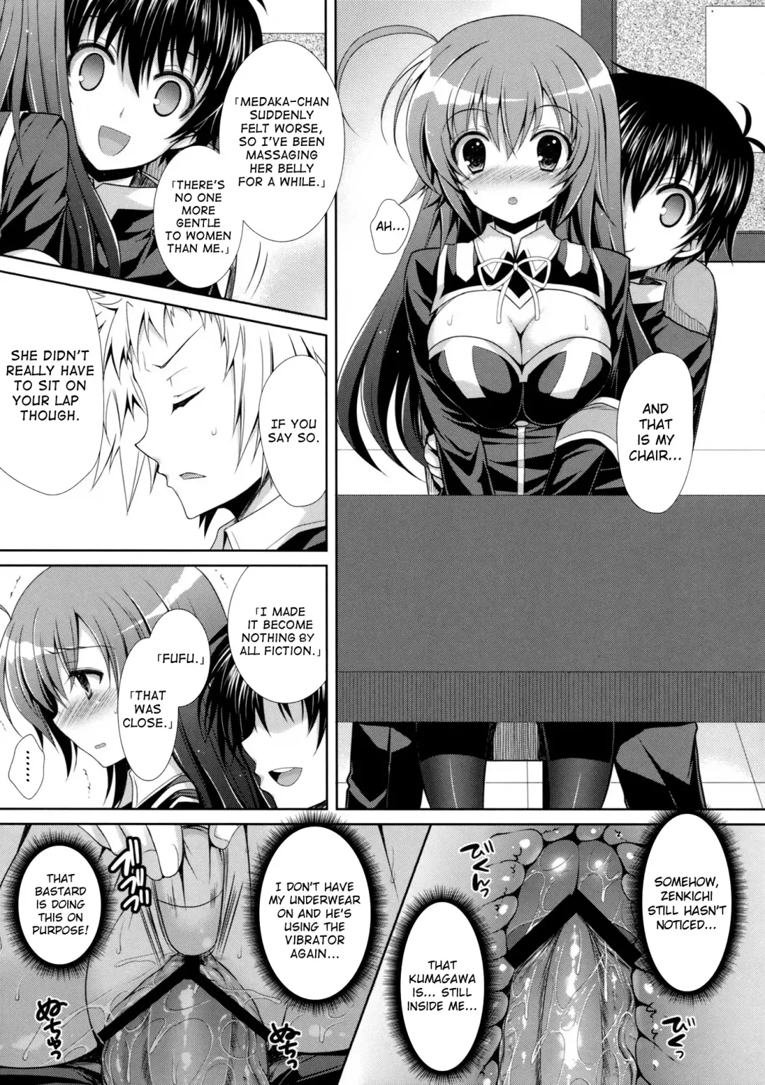 [Crowe] Medaka-chan Sakunyuu 5 ~Kumagawa-kun ni Rotor de Ijirarechau Hon | Kumagawa-chan Teases Medaka-chan With a Vibrator~ Fhentai - Page 18