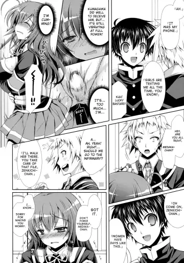 [Crowe] Medaka-chan Sakunyuu 5 ~Kumagawa-kun ni Rotor de Ijirarechau Hon | Kumagawa-chan Teases Medaka-chan With a Vibrator~ Fhentai - Page 11