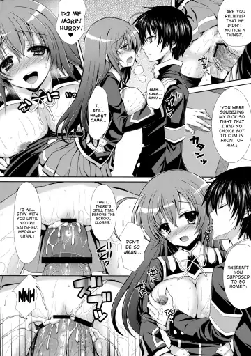 [Crowe] Medaka-chan Sakunyuu 5 ~Kumagawa-kun ni Rotor de Ijirarechau Hon | Kumagawa-chan Teases Medaka-chan With a Vibrator~ Fhentai - Page 21
