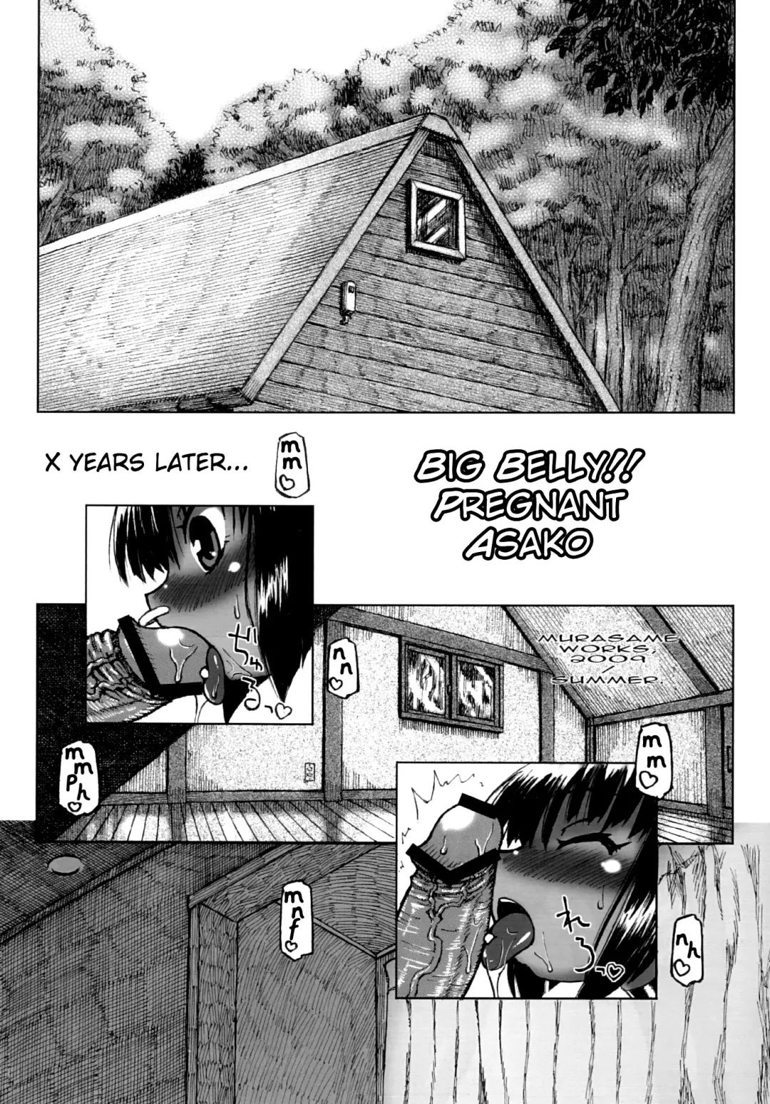 [Murasame Maru] Haradeka!! Ninpu Asako-chan | Big Belly!! Pregnant Asako-chan Fhentai - Page 11