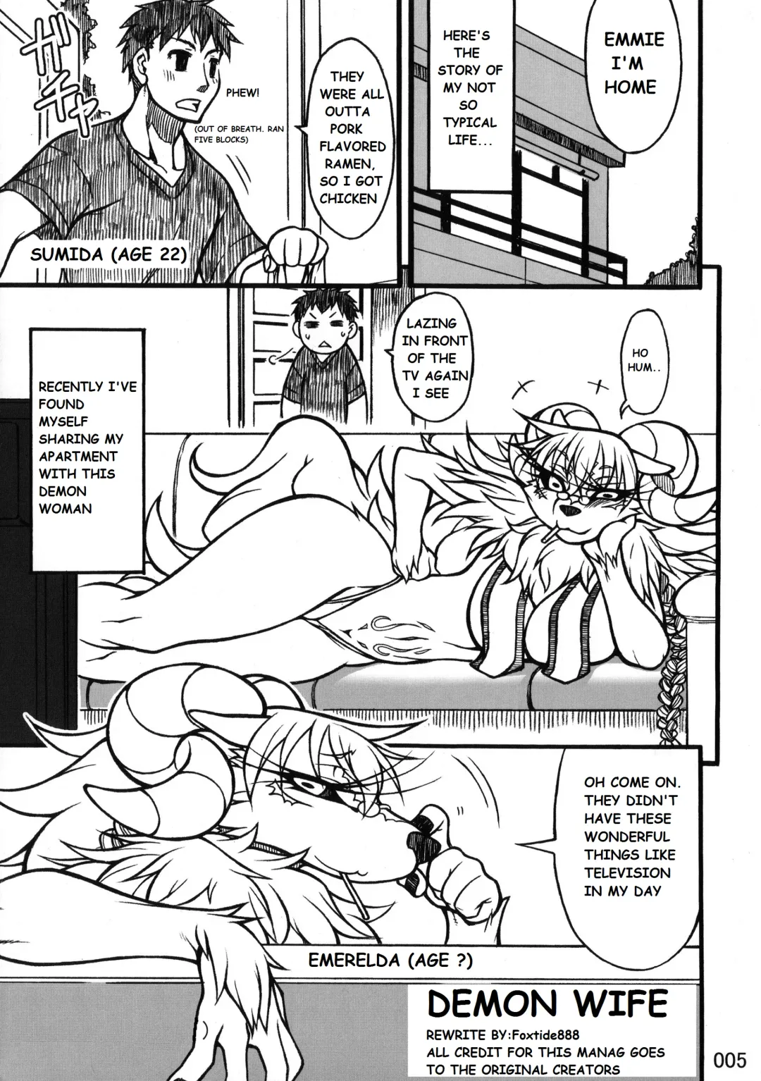 [Nakagami Takashi] Demon Wife Fhentai - Page 1