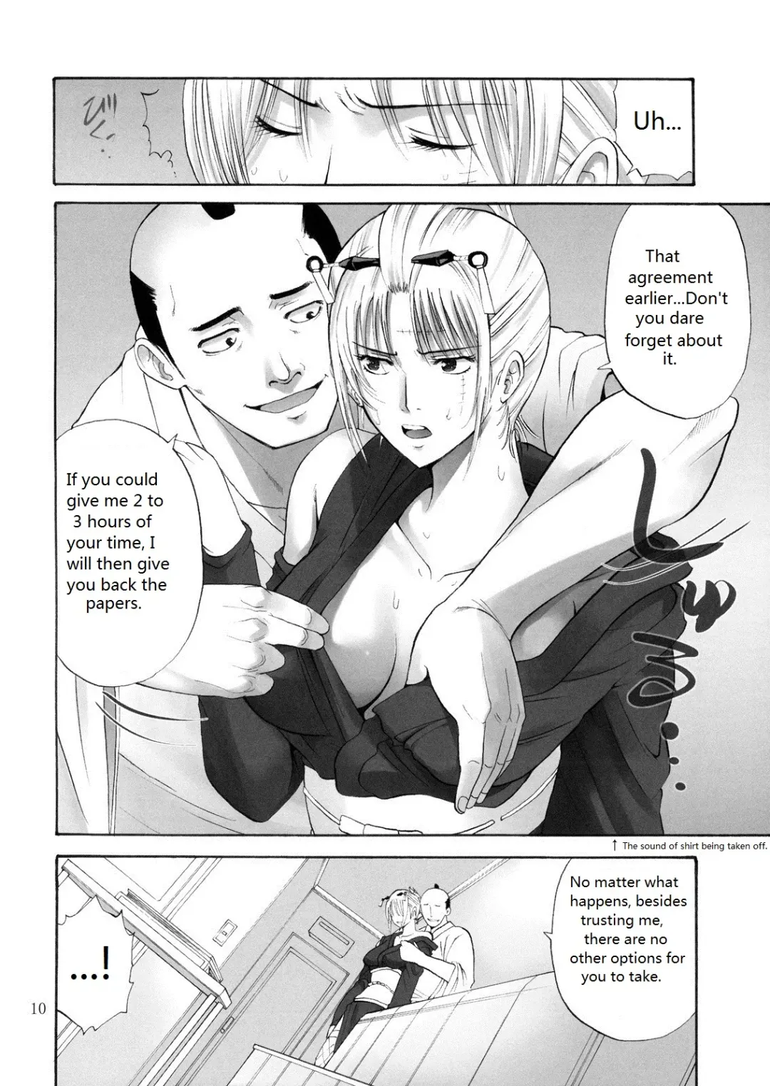 [Horie] Tsukuyo-san ga Iyarashii Koto o Sarete Shimau Hanashi -NTR Ryoujoku Hen- Fhentai - Page 9