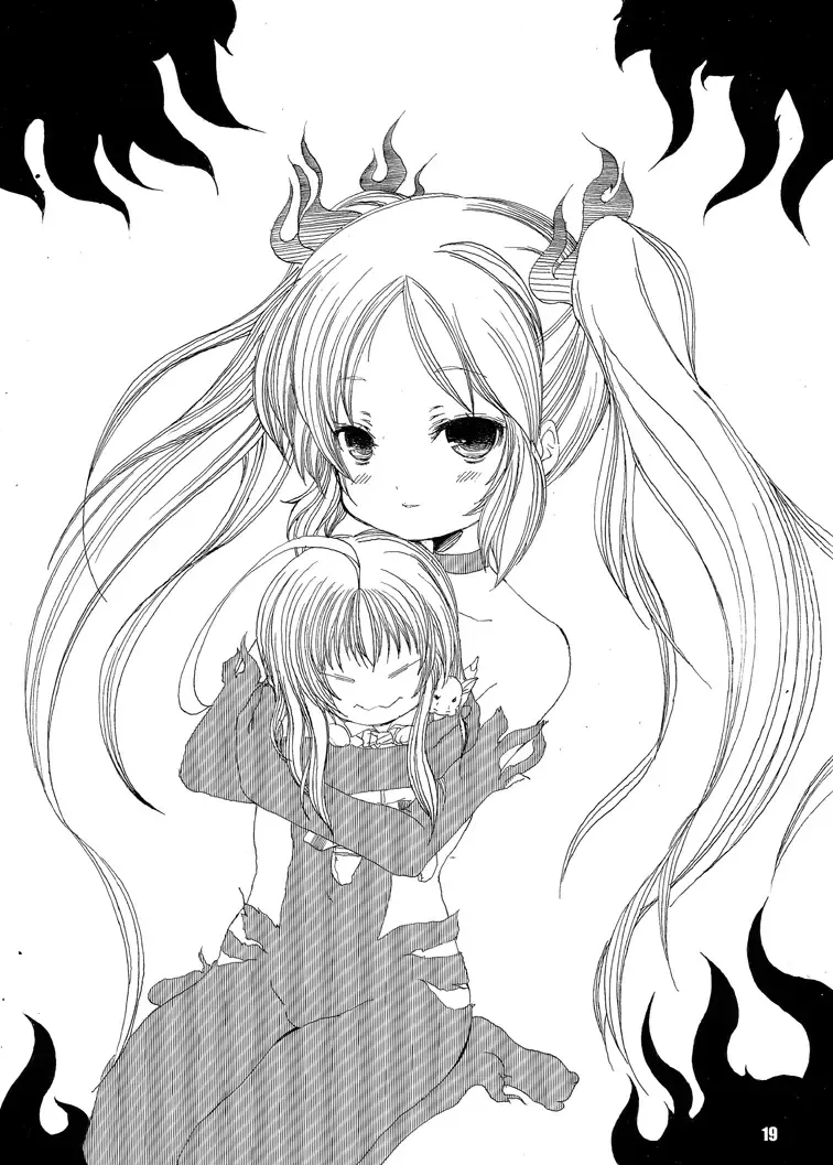 Boku to Watashi no Haitokuteki na Uchuu CQC Fhentai - Page 19