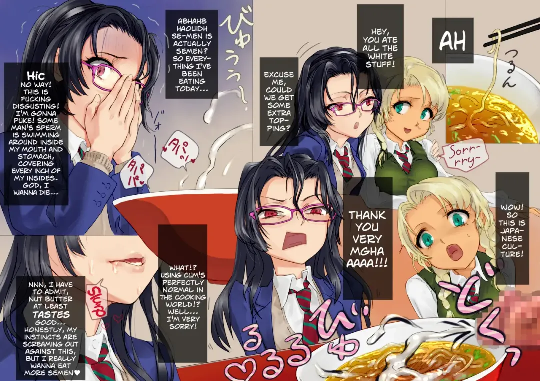 [Dokiyuri] Ramen-ya de ShokuSe. | Eating Semen at the Ramen Shop Fhentai - Page 6