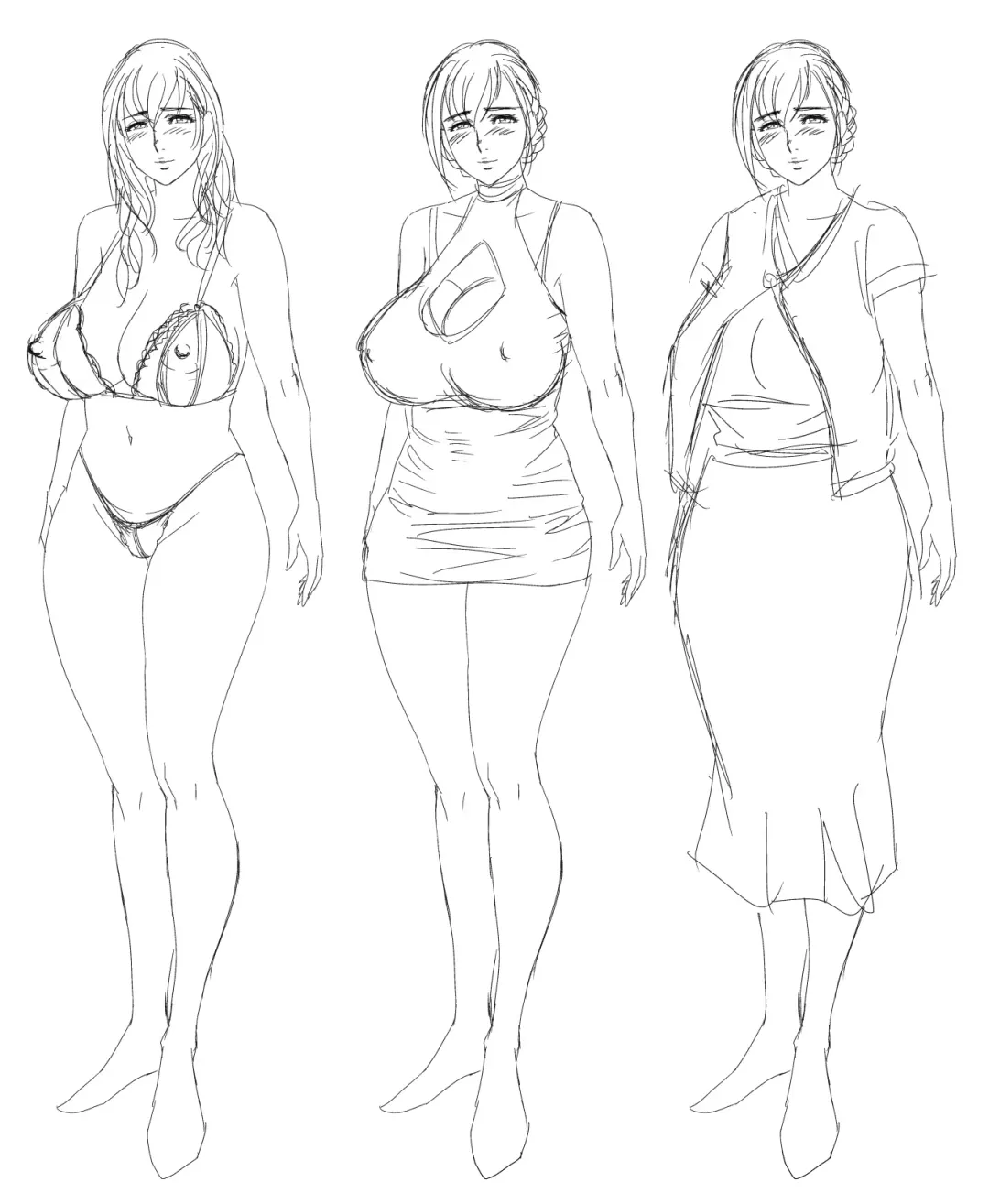 [Tatsunami Youtoku] Choi M Mimiko-san & MILK Teacher Color Page Hokan Pack Fhentai - Page 127