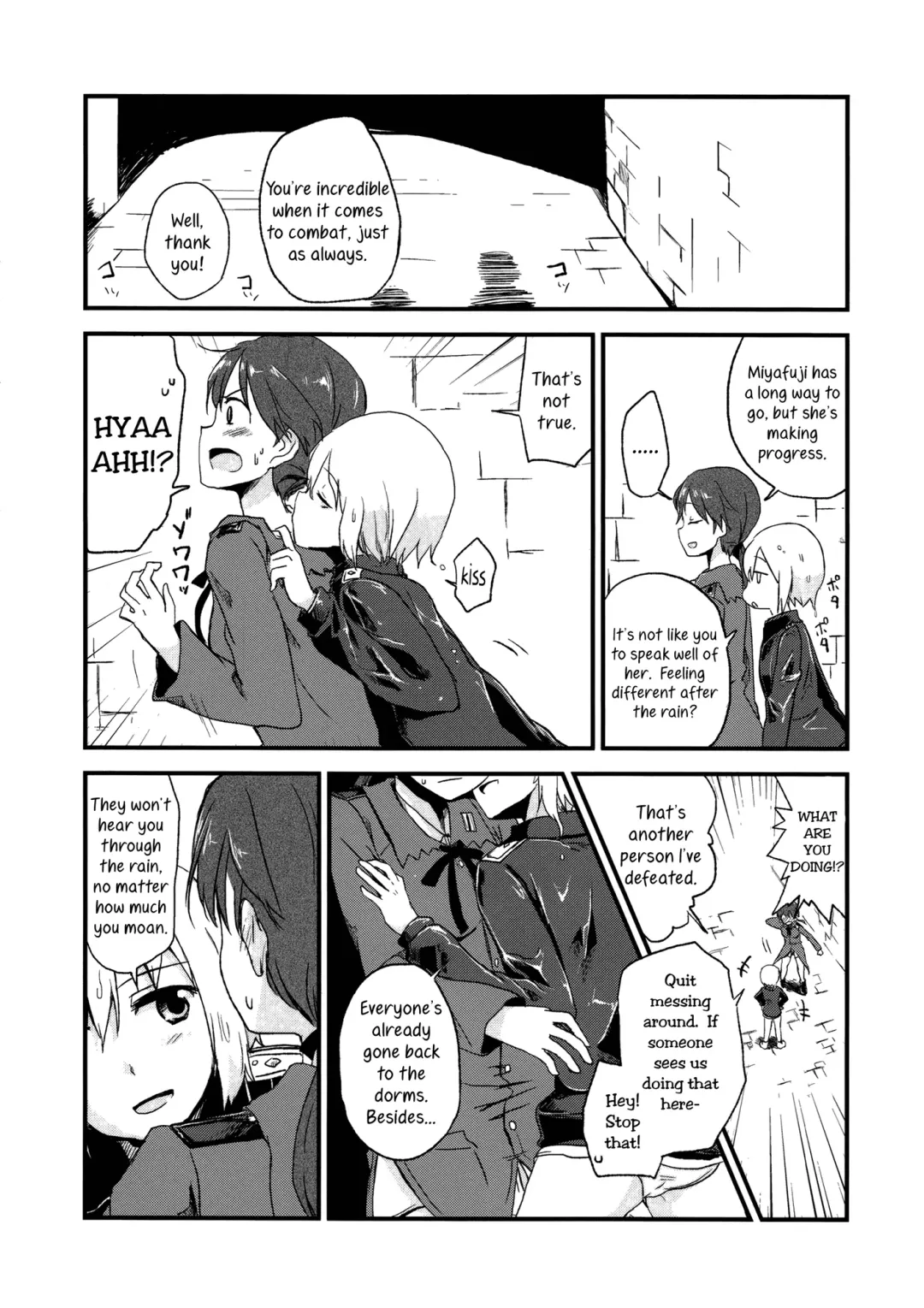 [Itsuki Kuro] Hartmann2.5 Ame no Hi no XXX | XXX on a Rainy Day Fhentai - Page 7