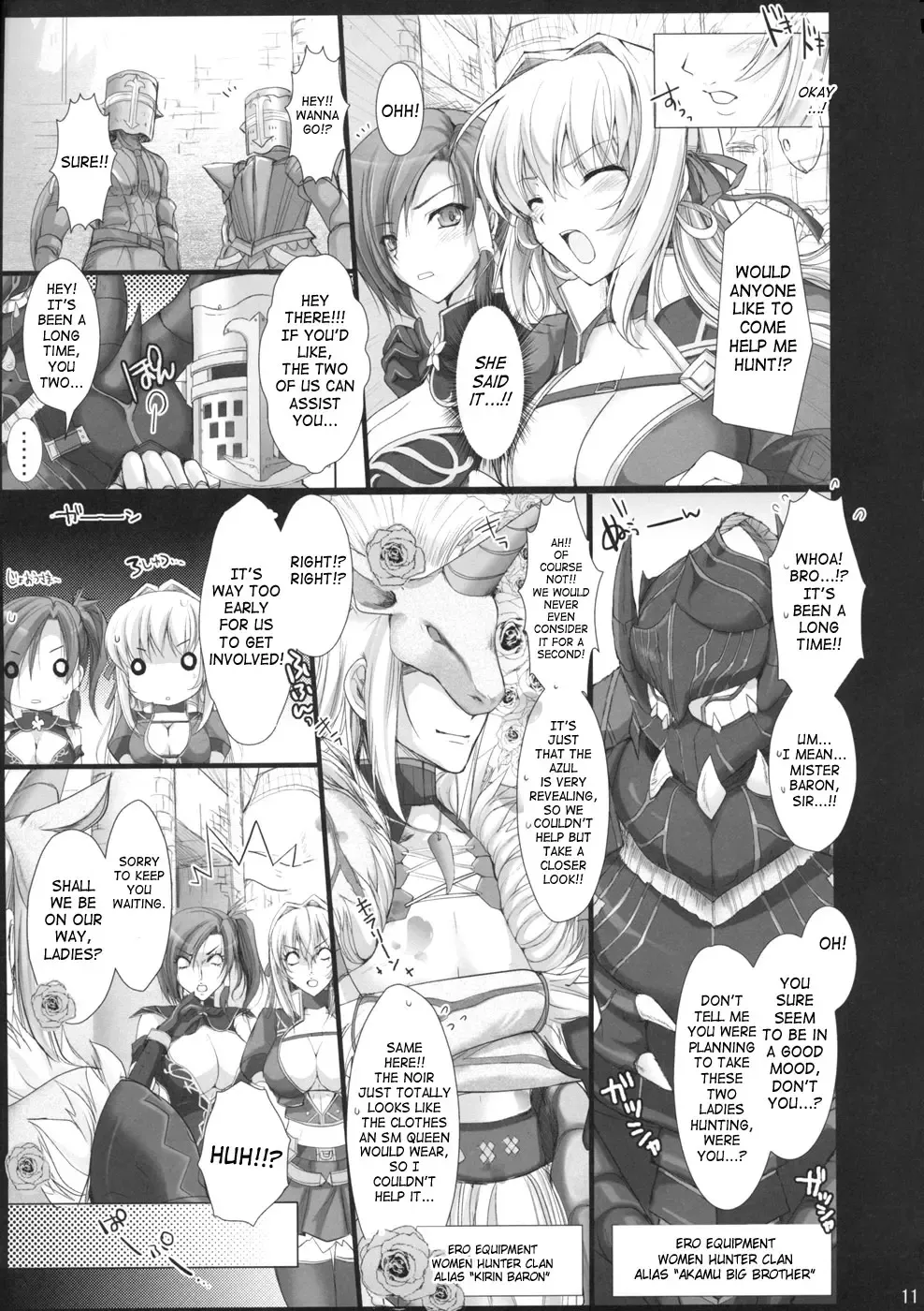 [Kizuki Aruchu - Zan] Monhan no Erohon 4+G Fhentai - Page 10