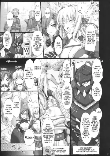 [Kizuki Aruchu - Zan] Monhan no Erohon 4+G Fhentai - Page 10