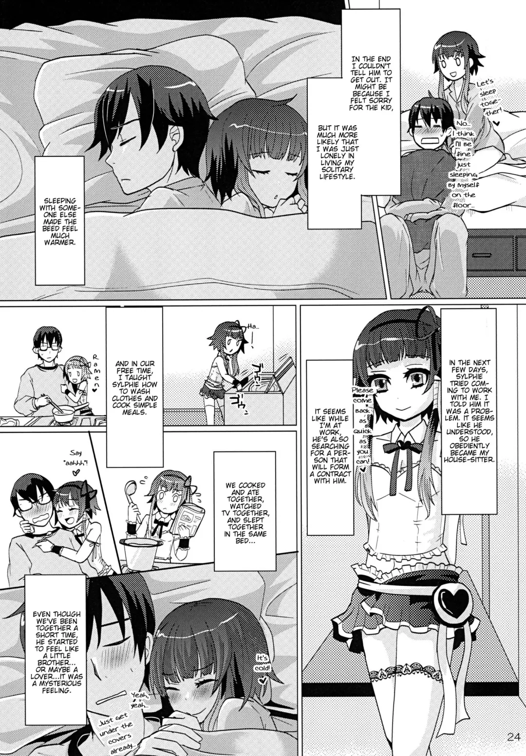 [Sakai Ringo] Aruhi Onaka o Sukaseta Shounen Yousei Sylphie o Hirottara Fhentai - Page 23