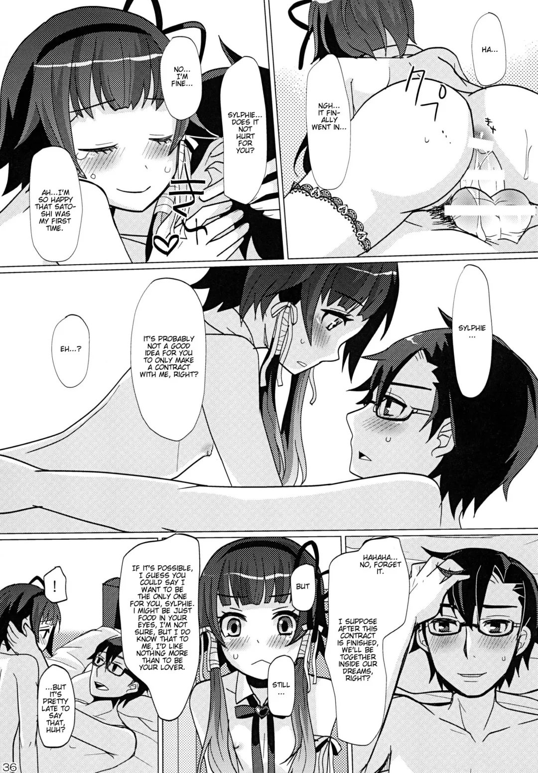 [Sakai Ringo] Aruhi Onaka o Sukaseta Shounen Yousei Sylphie o Hirottara Fhentai - Page 35